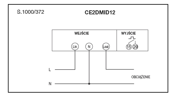 Conto D2-MID schemat połączeń